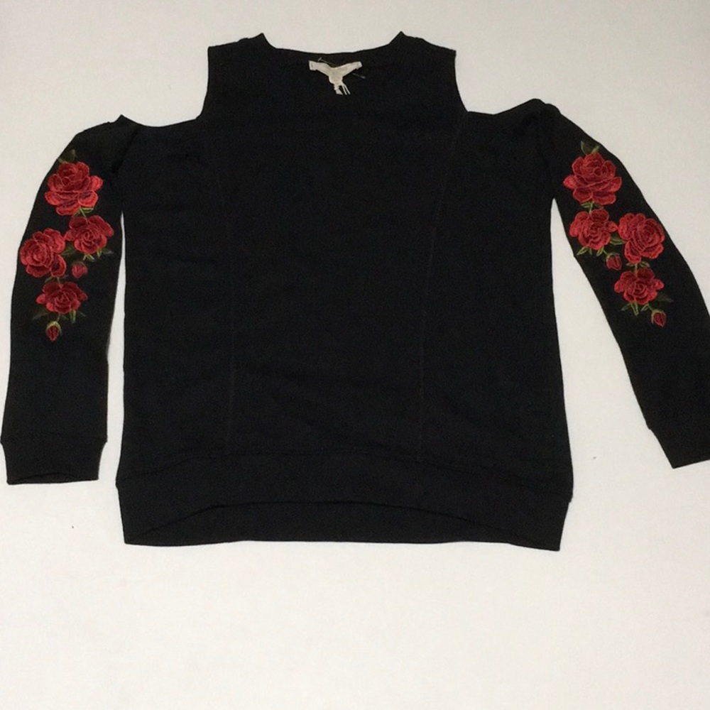 No comment girls floral top size large (14)